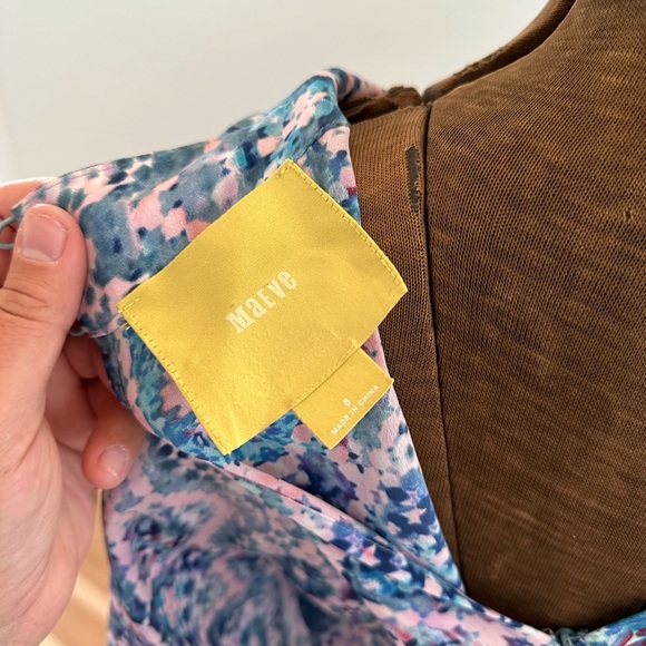 Maeve Silk Maxi Dress size 6 - Picture 6 of 14